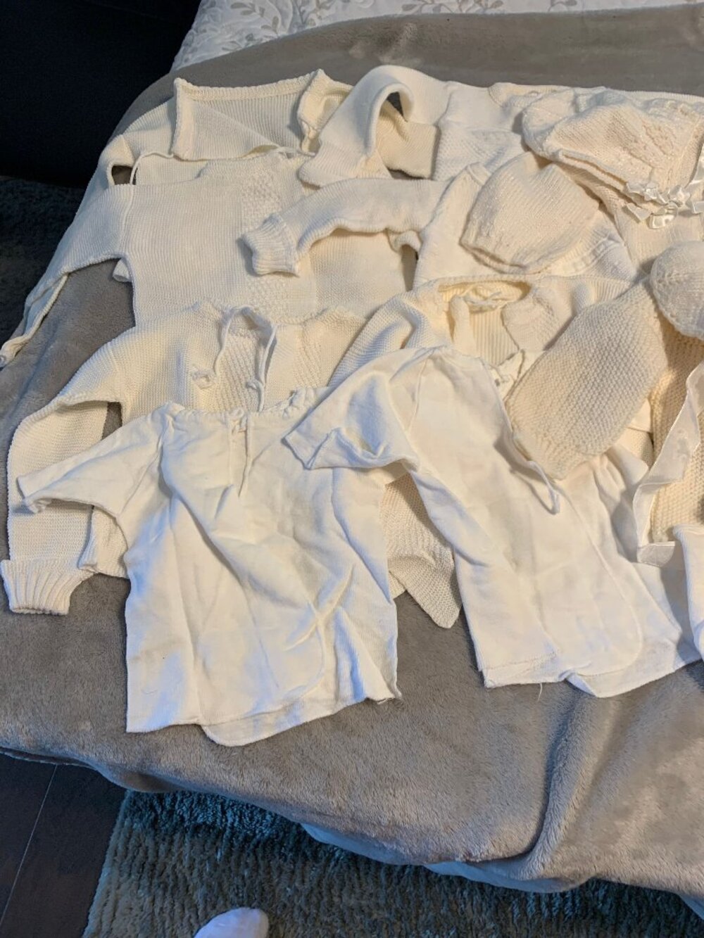 Vintage 1960's German baby clothes-18 pieces